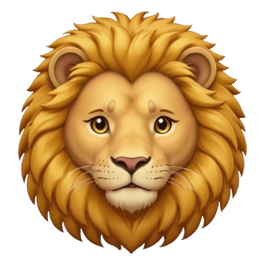 lion in love sticker