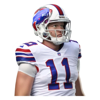 josh allen buffalo bills sticker
