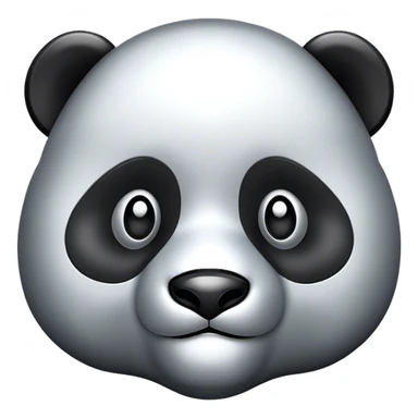 Heavy metal panda sticker
