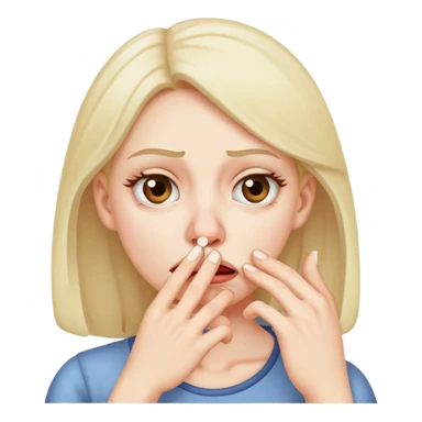 women fart stink sticker