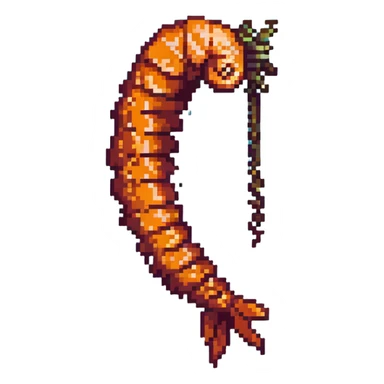 MRI parasitic embryo, digital, fetal small shape, eerie, horror, pupa, crystalis, in-utero, sea-life, siphonophore, polyp, Cnidaria sticker