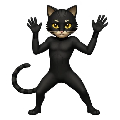 Catacylsm cat noir sticker
