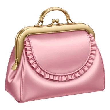 Necesserie rosa sticker