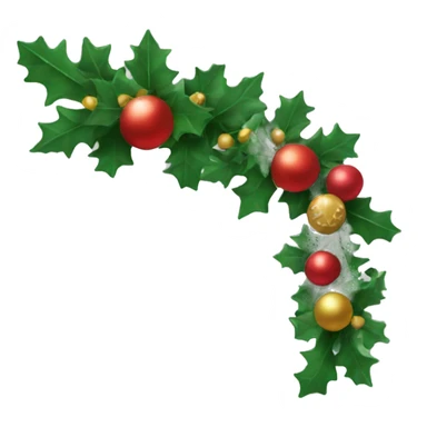 christmas garland  sticker