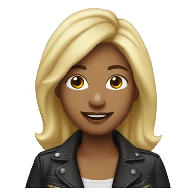 My wife as a rockstar sticker