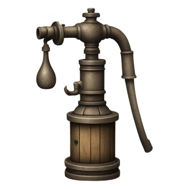 Antique Hand Water Pump sticker