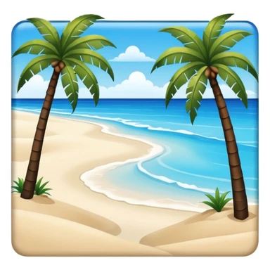  playa sin recuadro  sticker