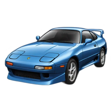 Car supra mk2 sticker