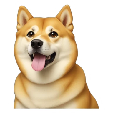 Doge dog meme sticker