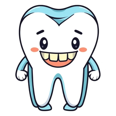 guy missing a tooth sticker