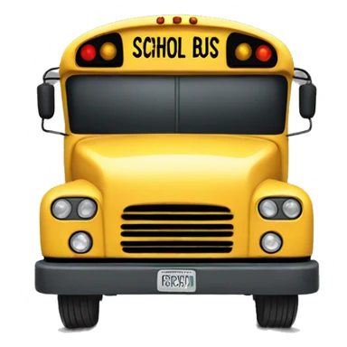 School bus  sticker