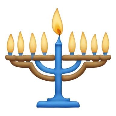 Menorah sticker