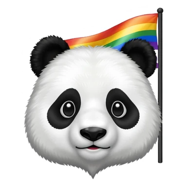 gay panda sticker