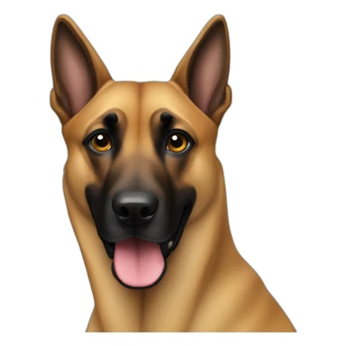 Un malinois sticker