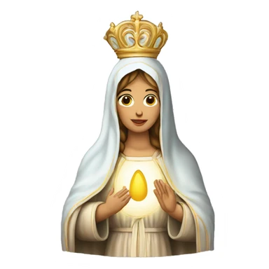 Virgen maria sticker