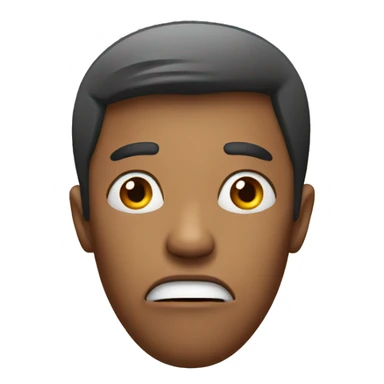 Person with shocked expression  sticker