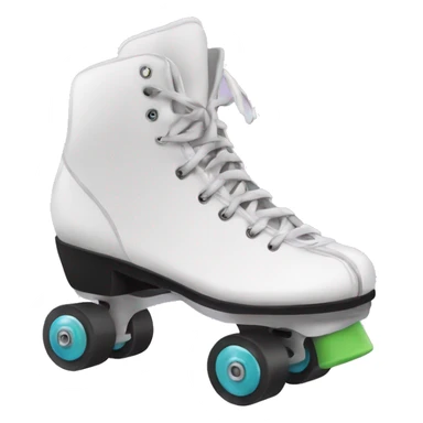 Pair of roller skates  sticker