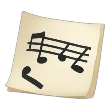 note de musique sticker