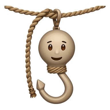 Noose execution hanging sticker