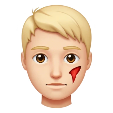 Cut with someone sticker