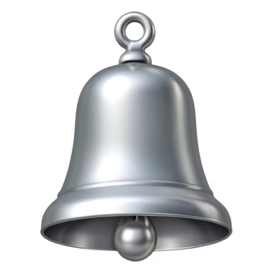 A bell with an exclamation mark sticker