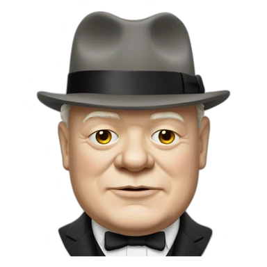 Winston churchill sticker