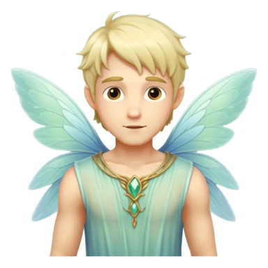 male fairy sticker
