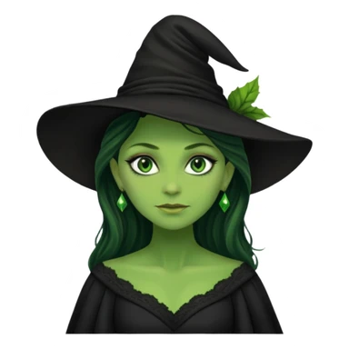Elphaba sticker