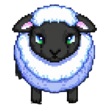 Minecraft sheep sticker