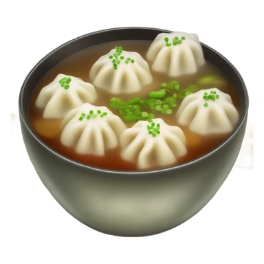 Dumpling soup sticker