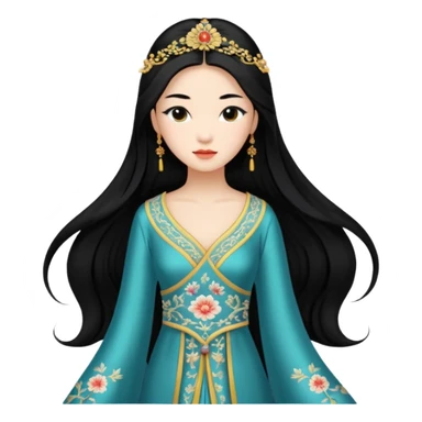 Original chinise princess  sticker
