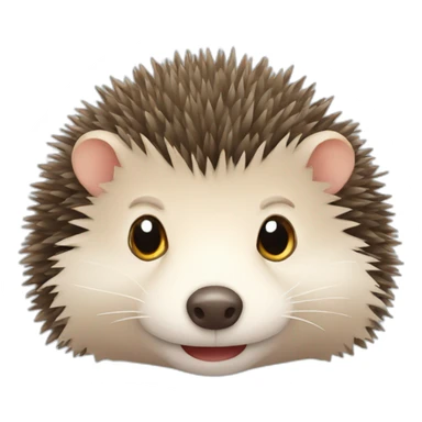 cute hedgehog sticker