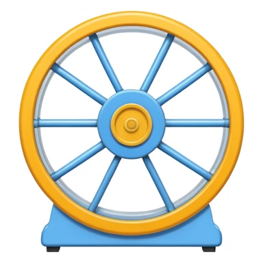 hamster wheel sticker