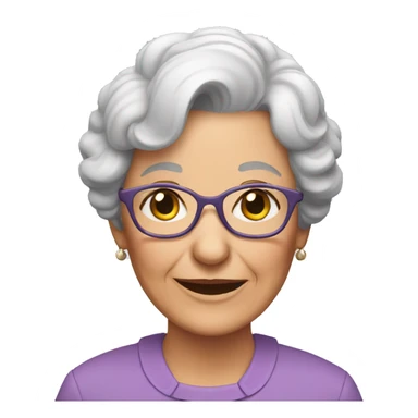 Granny with a friends sticker