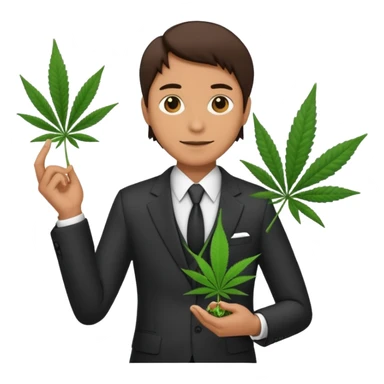 Марихуана и трамп sticker