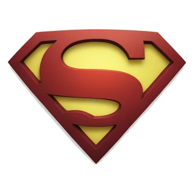 superman symbol maths sticker
