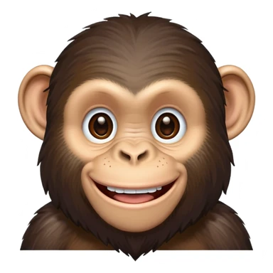Chimpanzee banneee sticker