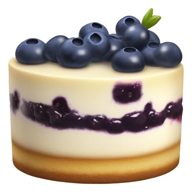 dark blue cheesecake sticker