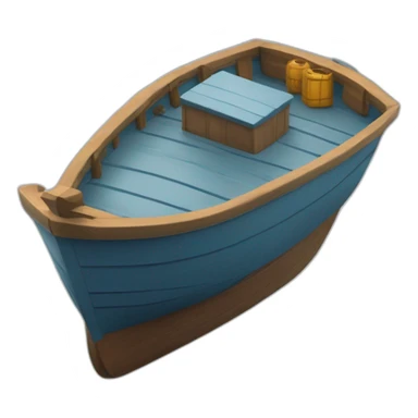 Un bateau entrain de couler sticker