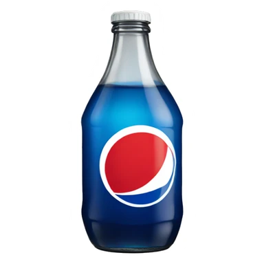pepsi glass bottle sticker
