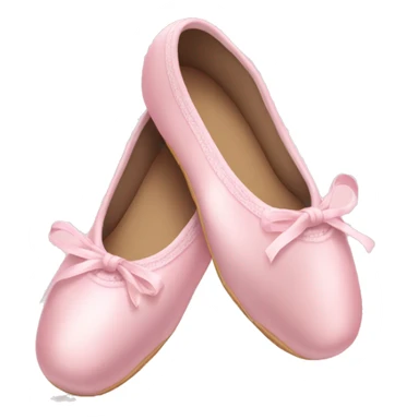 Pale pink ballet shoes sticker