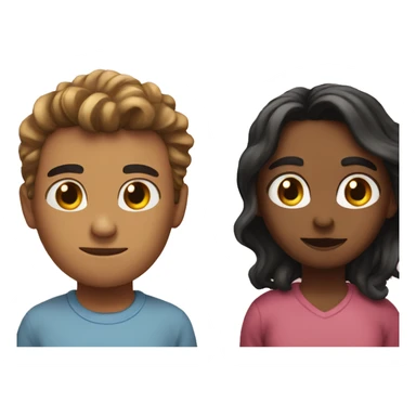 Love hate friendship sticker