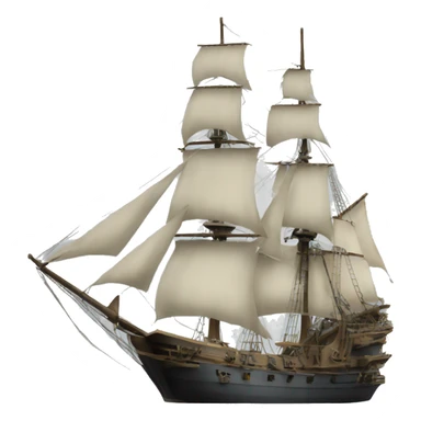 Olé frigate sticker