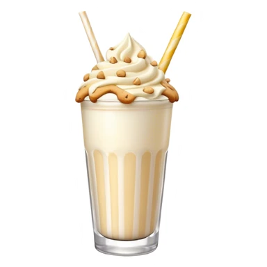 White Choc Cookie shake sticker