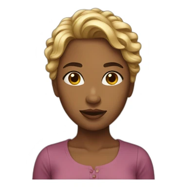 femme amoureuse sticker