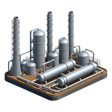 oil production station sticker