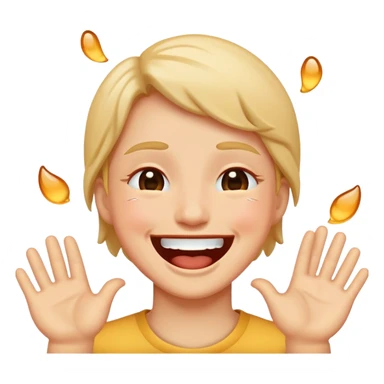 Dying laughing  sticker