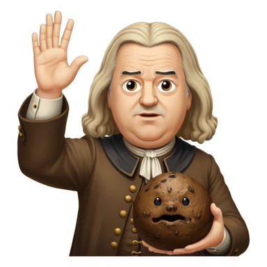 Гендель делает знак ты не пройдёшь а потом кидается какашка sticker