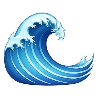 Wave sticker