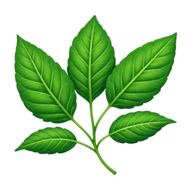 amaranth leaf sticker